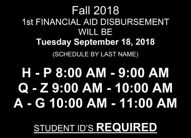 disbursement aid financial mesalands ext office please business contact information