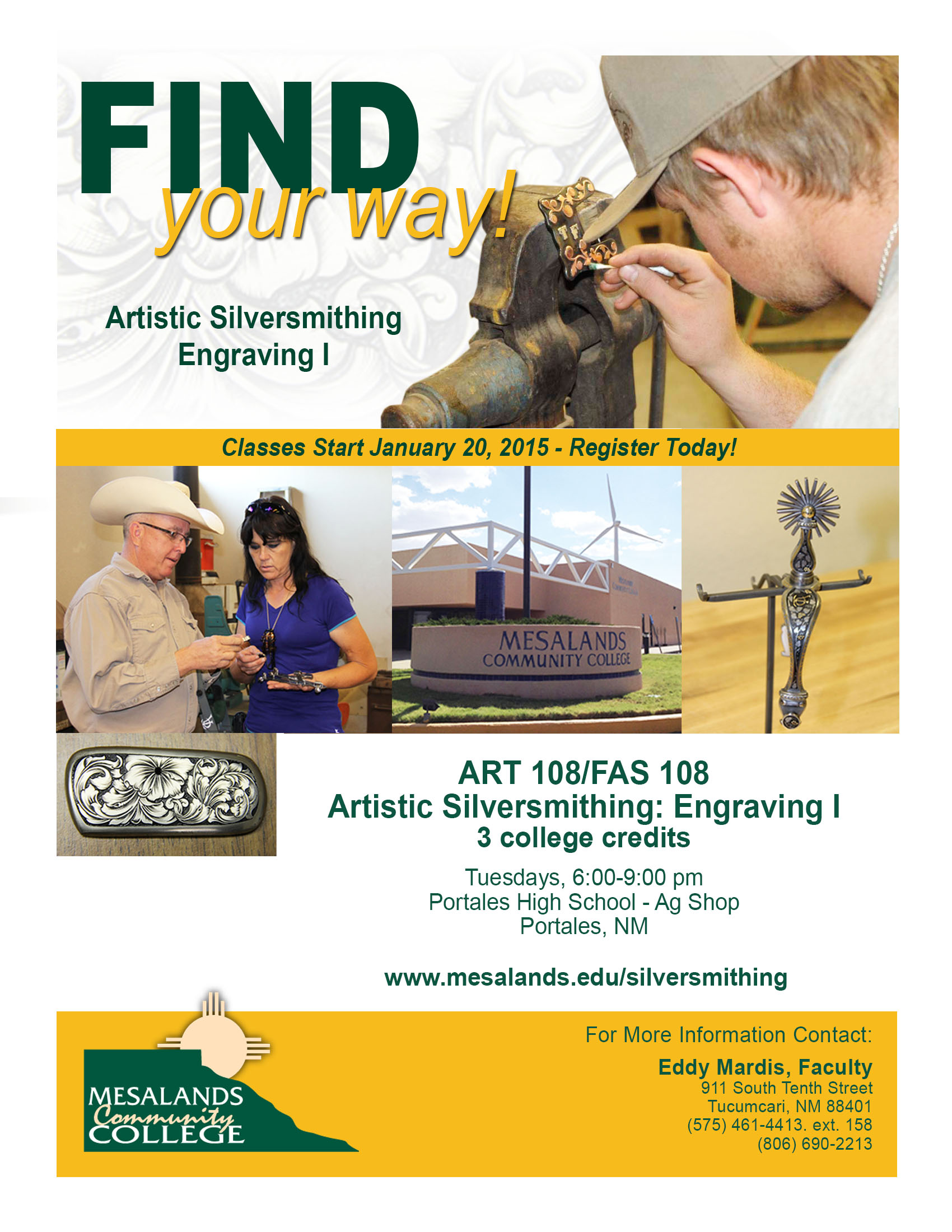 Silversmithing Flyer