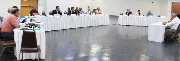 The New Mexico Water and Natural Resources Interim Legislative Committee meeting