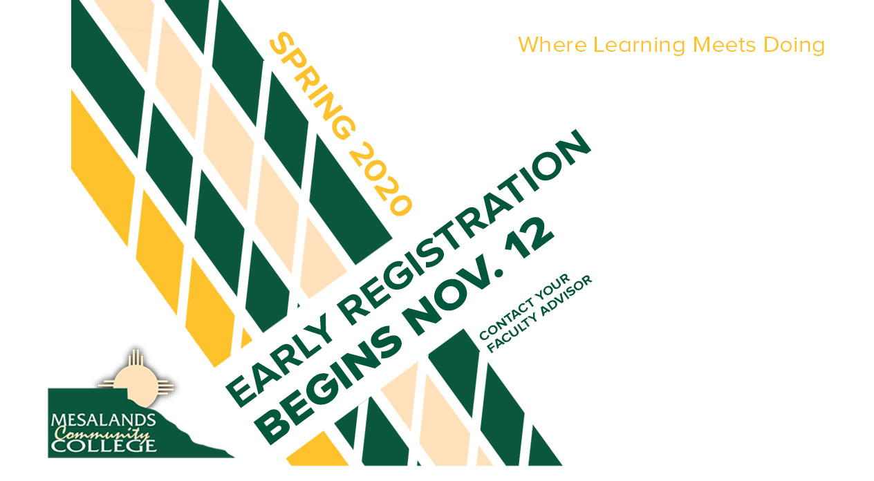 Early Registration for Spring Mesalands Community College